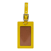 Load image into Gallery viewer, Yellow Luggage Tag
