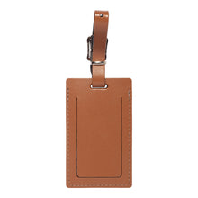 Load image into Gallery viewer, Saddle Tan Luggage Tag