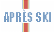 Load image into Gallery viewer, Apres Ski Luggage Tag Chart