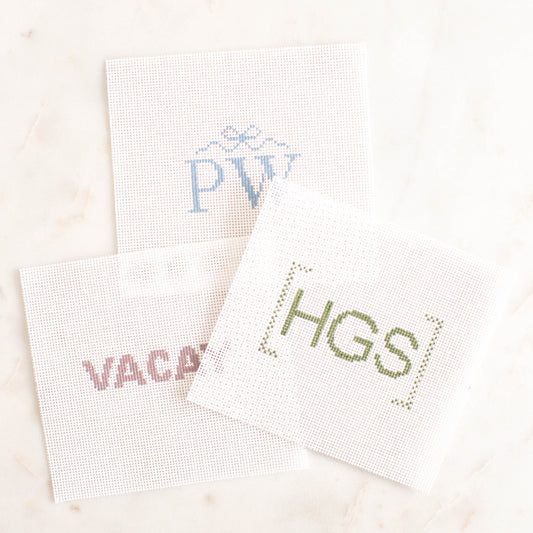 Luggage Tag Alphabets & Charted E-Book