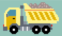 Load image into Gallery viewer, Dump Truck Luggage Tag Chart