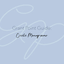 Load image into Gallery viewer, Circle Monogram Alphabet & Charted E-Book