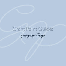 Load image into Gallery viewer, Luggage Tag Alphabets & Charted E-Book