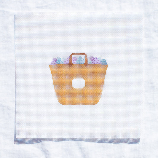 Nantucket Tote with Hydrangeas