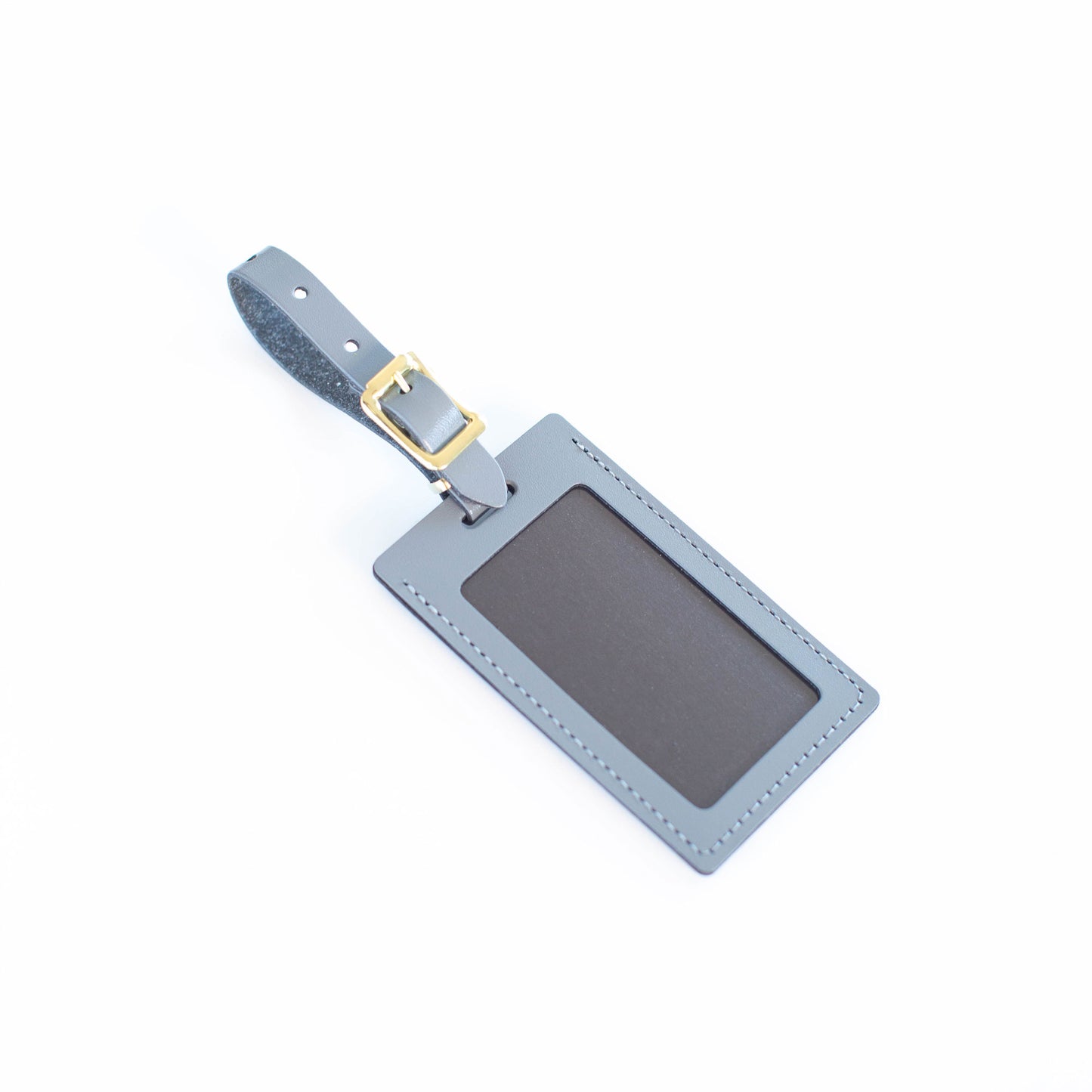 Grey Luggage Tag