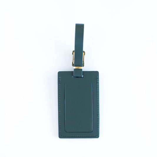 Hunter Green Luggage Tag