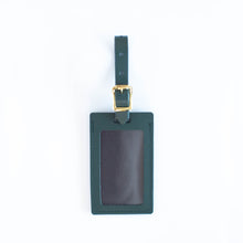 Load image into Gallery viewer, Hunter Green Luggage Tag
