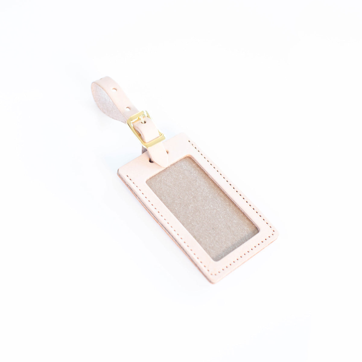 Natural Luggage Tag Grant Point Designs