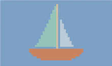 Load image into Gallery viewer, Sailboat Luggage Tag Chart