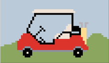 Load image into Gallery viewer, Golf Cart Luggage Tag Chart