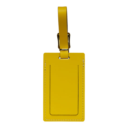 Yellow Luggage Tag