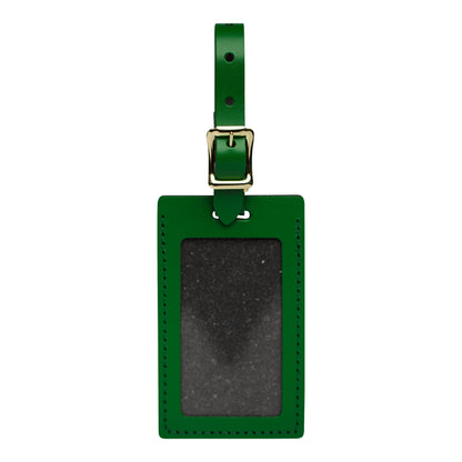 Kelly Green Luggage Tag