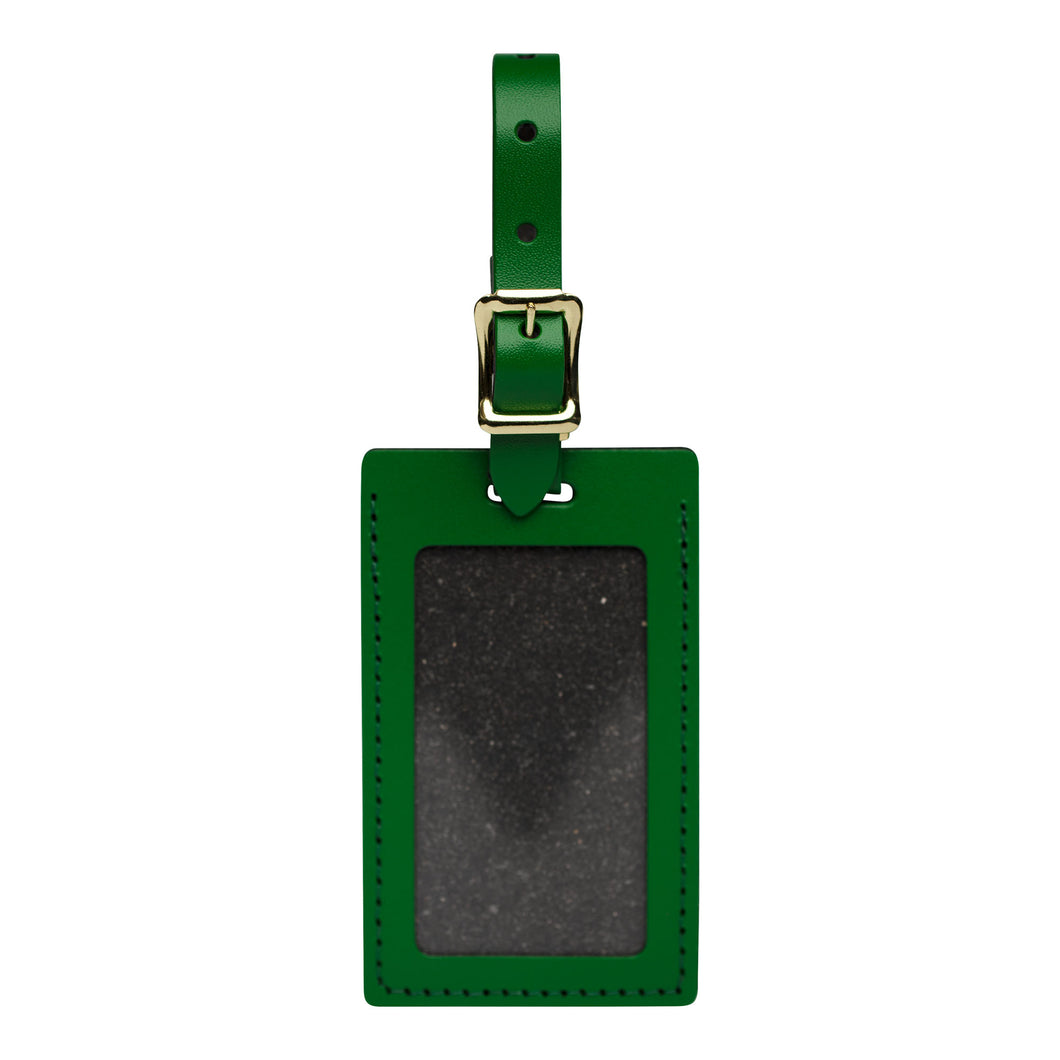 Kelly Green Luggage Tag