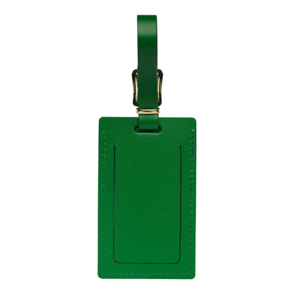 Kelly Green Luggage Tag