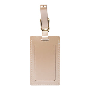 Champagne Luggage Tag