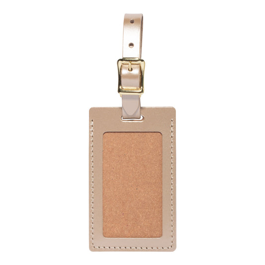 Champagne Luggage Tag