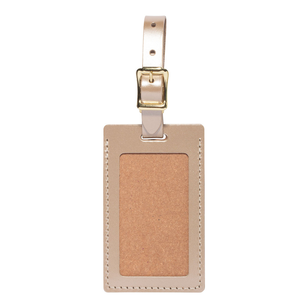 Champagne Luggage Tag