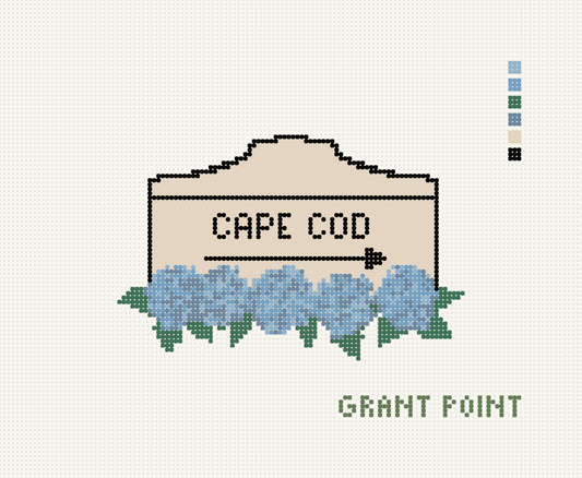 Cape Cod Hydrangea Sign