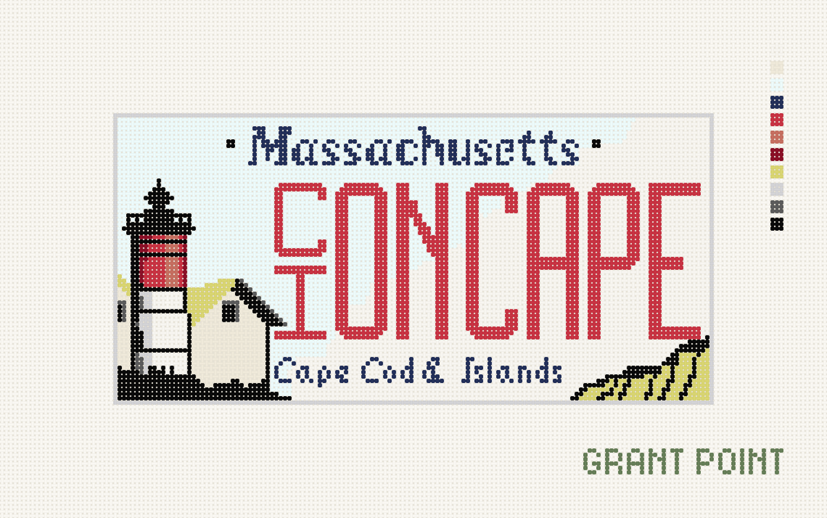 Cape and Islands License Plate