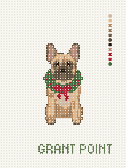 Christmas Frenchie