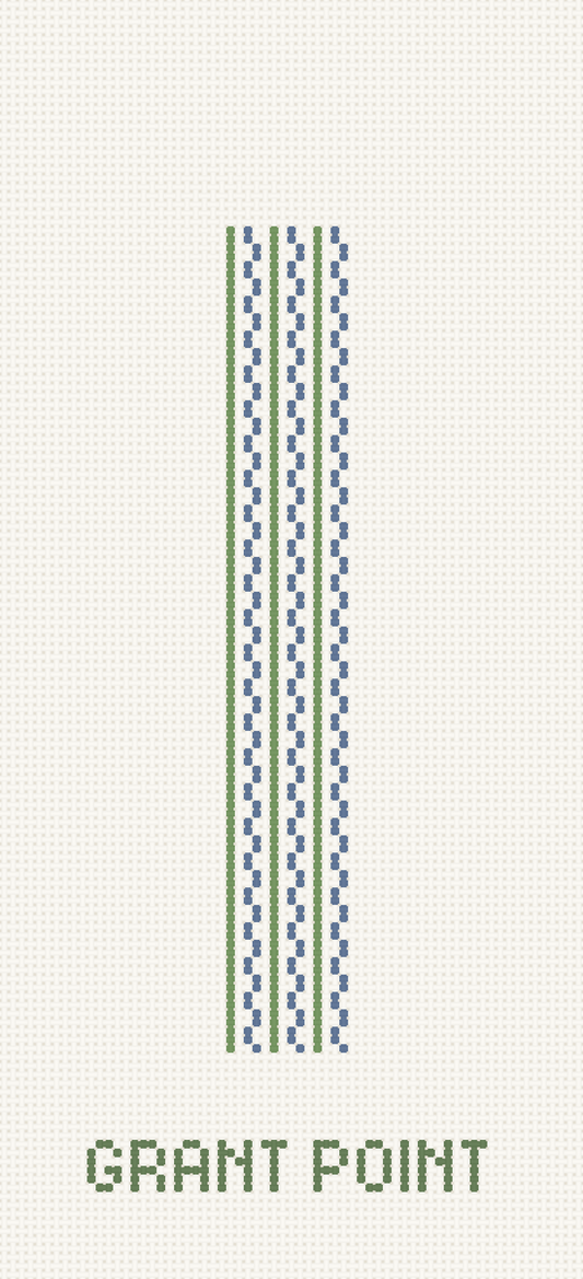 Green and Blue Squiggly Key Fob