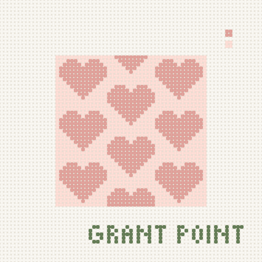 Kids Pink Heart Pattern