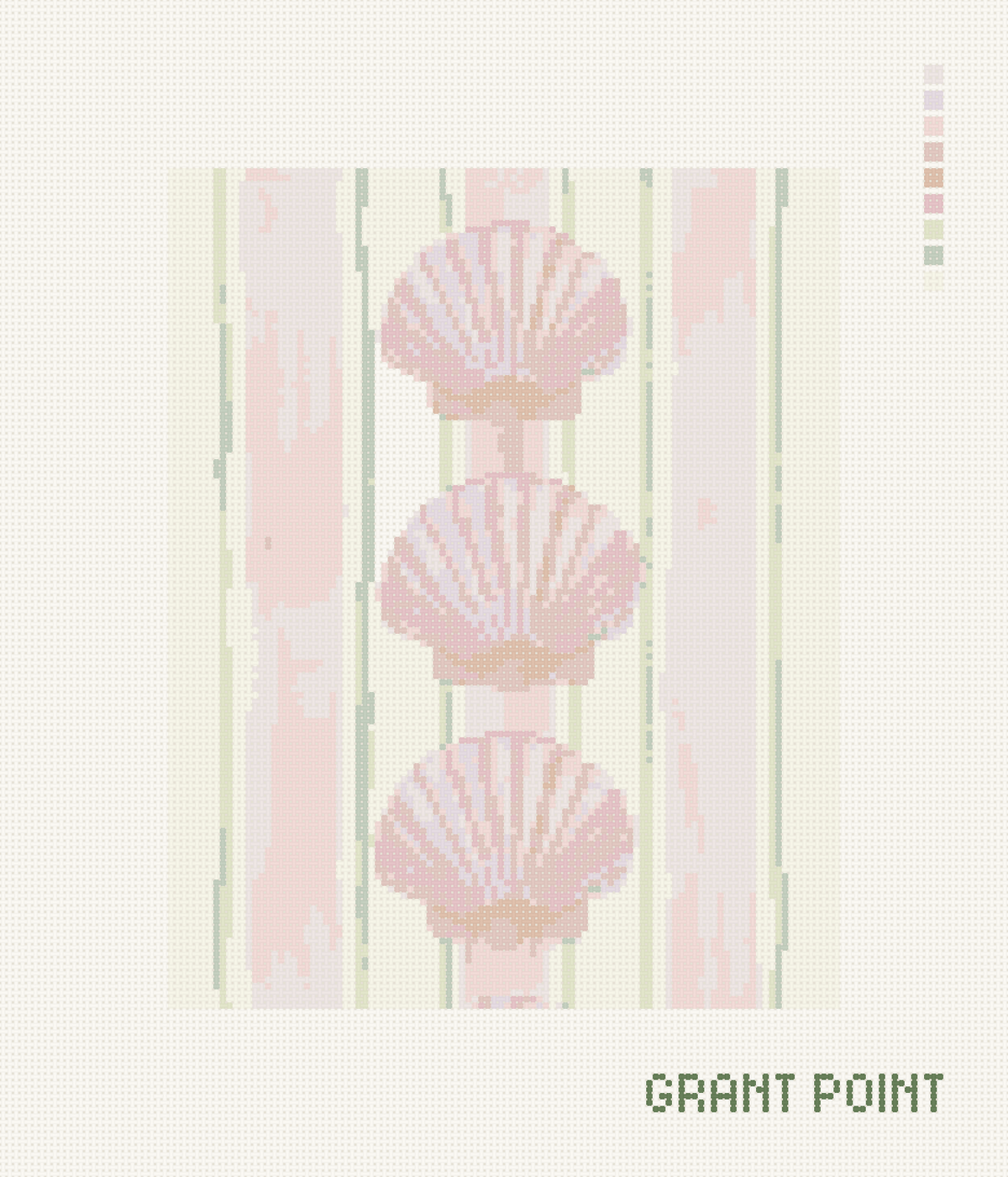 Shells on Stripes