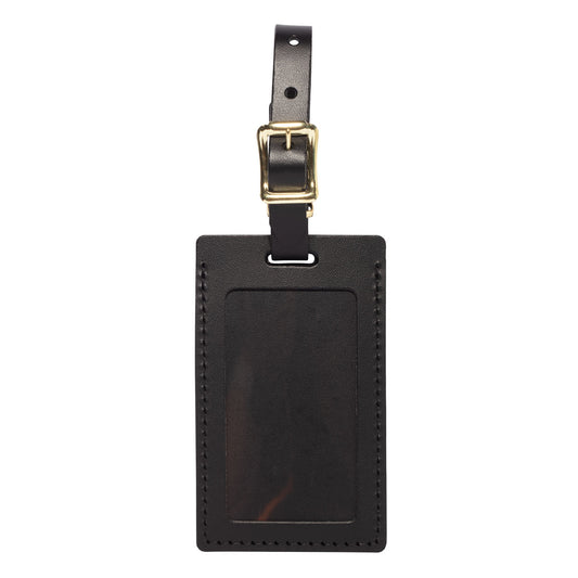 Black Luggage Tag