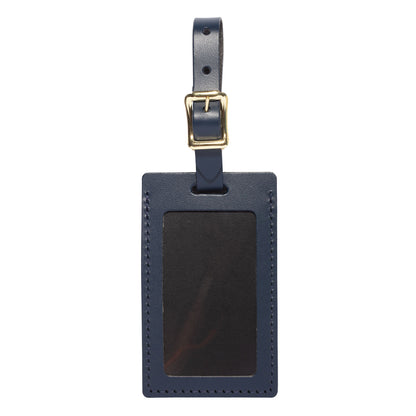 Navy Luggage Tag