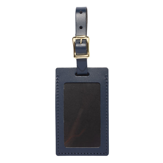 Navy Luggage Tag