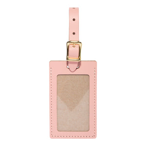 Pink Luggage Tag