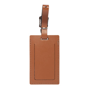 Saddle Tan Luggage Tag