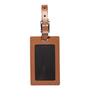 Saddle Tan Luggage Tag