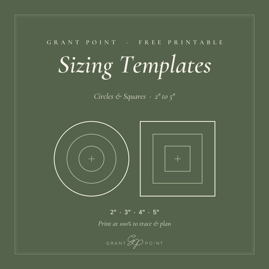 Free Needlepoint Sizing Templates