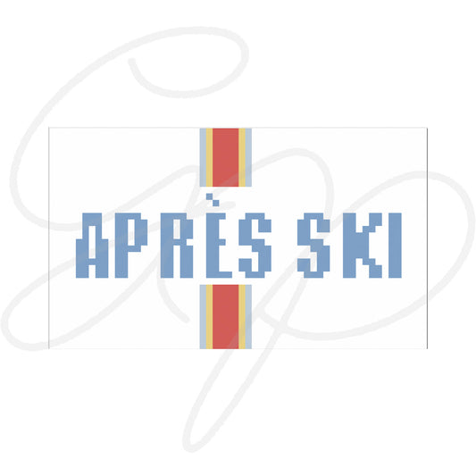 Apres Ski Luggage Tag Chart
