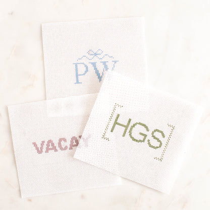 Luggage Tag Alphabets & Charted E-Book