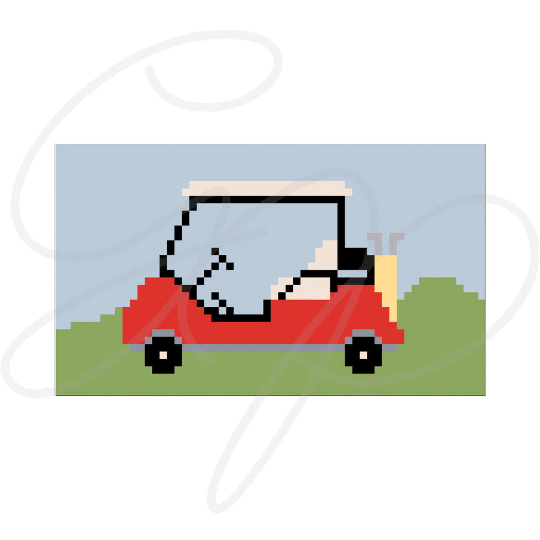 Golf Cart Luggage Tag Chart