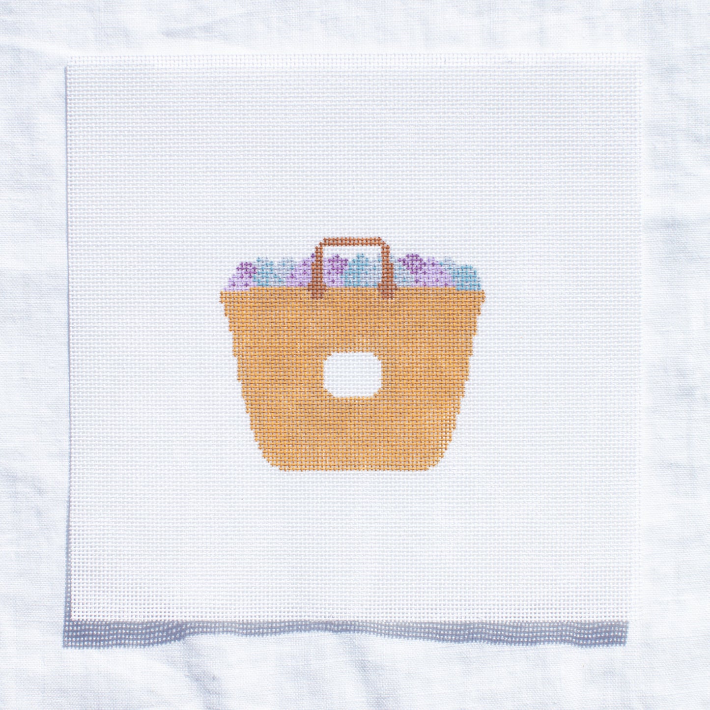 Nantucket Tote with Hydrangeas