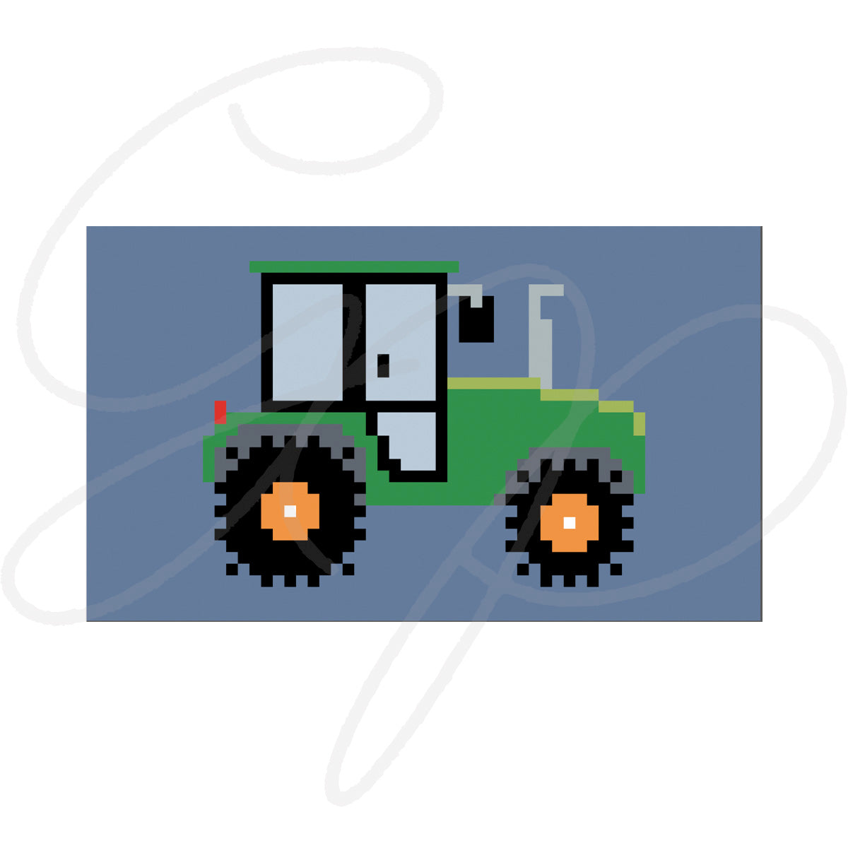 Tractor Luggage Tag Chart