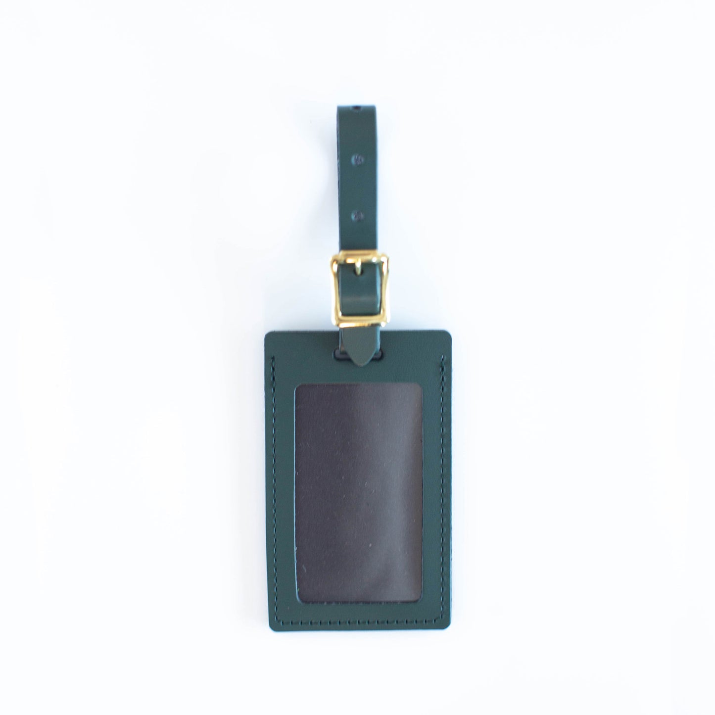 Hunter Green Luggage Tag