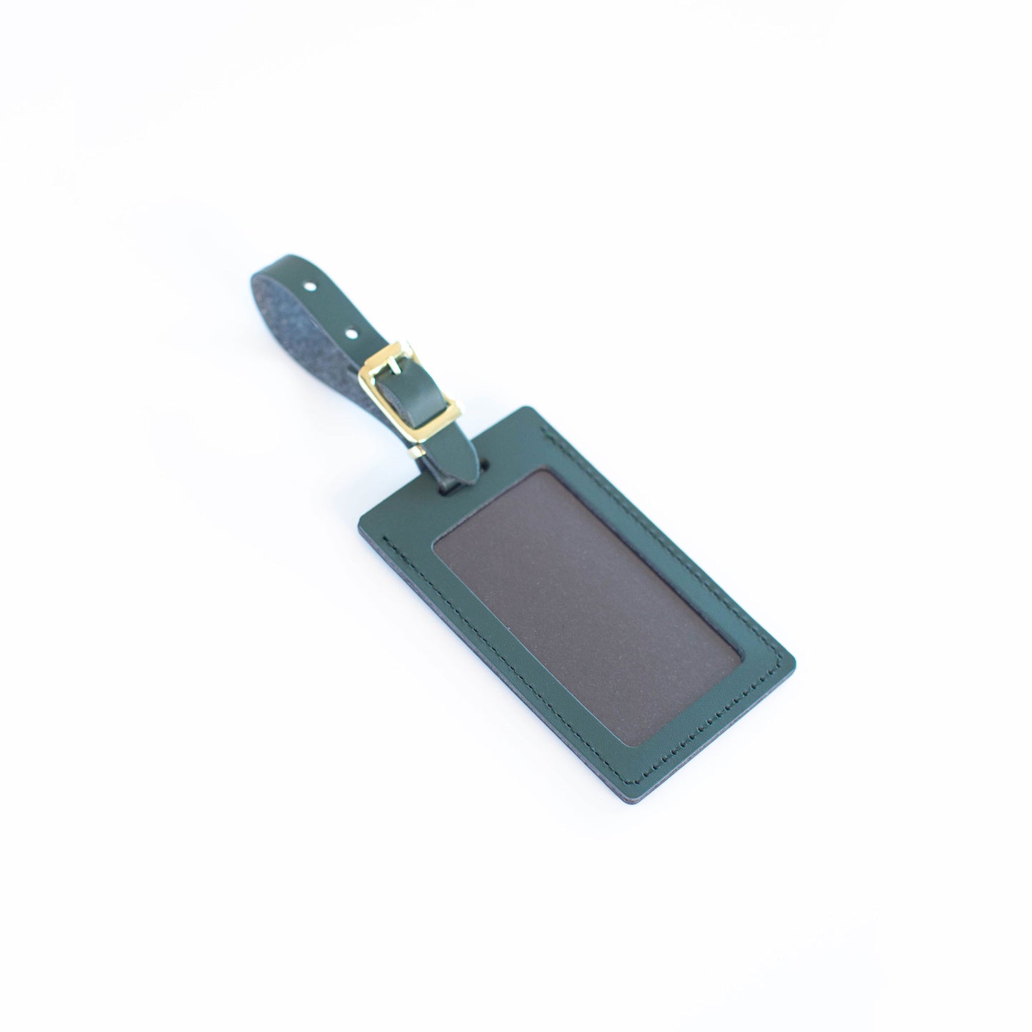 Hunter Green Luggage Tag