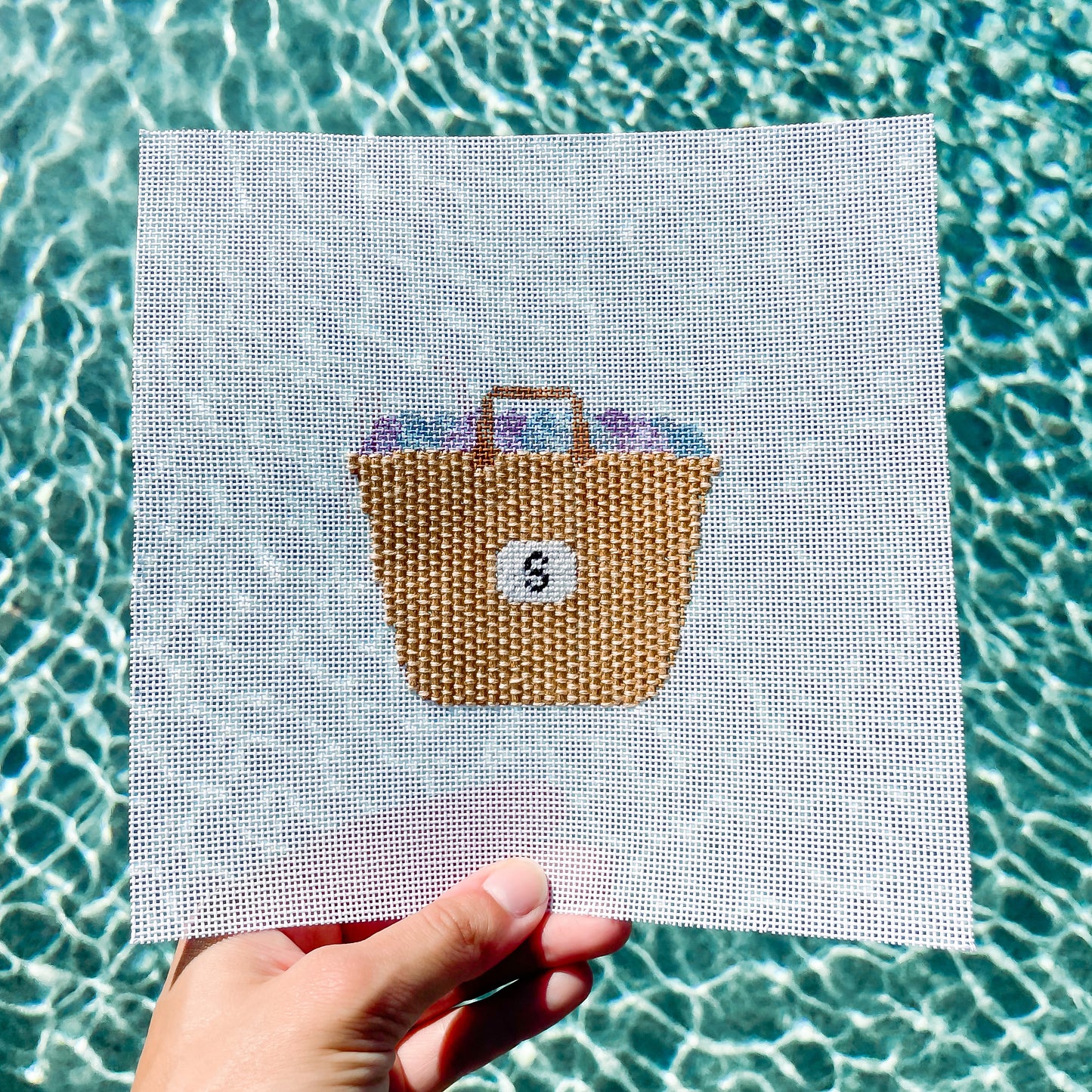 Nantucket Tote with Hydrangeas