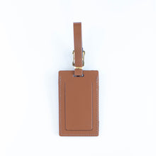 Load image into Gallery viewer, Saddle Tan Luggage Tag

