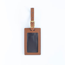 Load image into Gallery viewer, Saddle Tan Luggage Tag
