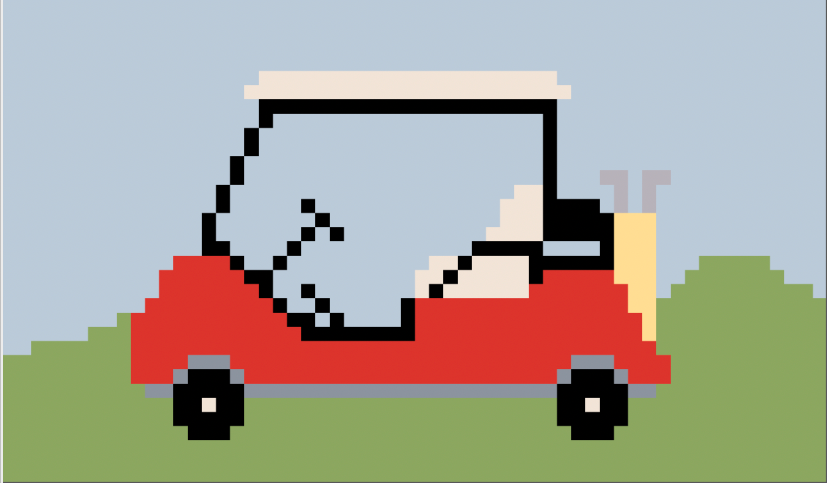 Golf Cart Luggage Tag Chart